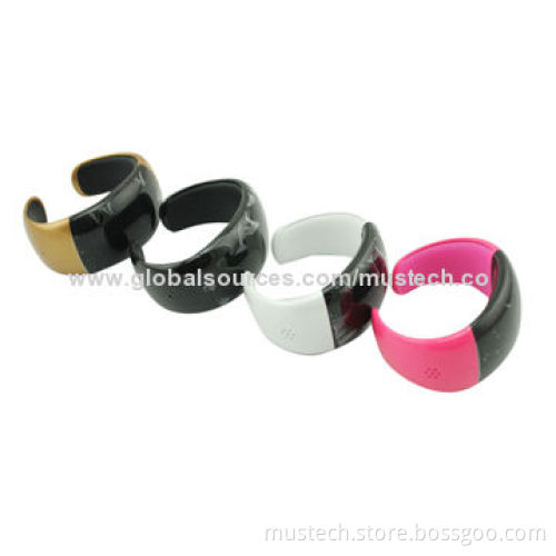 Smart Design OLED Bluetooth 3.0 Healthy Bracelets with Dial/SMS Sync/Anti-lost/Music Player